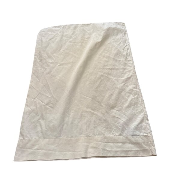 Handmade Vintage Pillowcase Set With Embroidered Kittens & Blue Flower Pattern - Picture 8 of 10